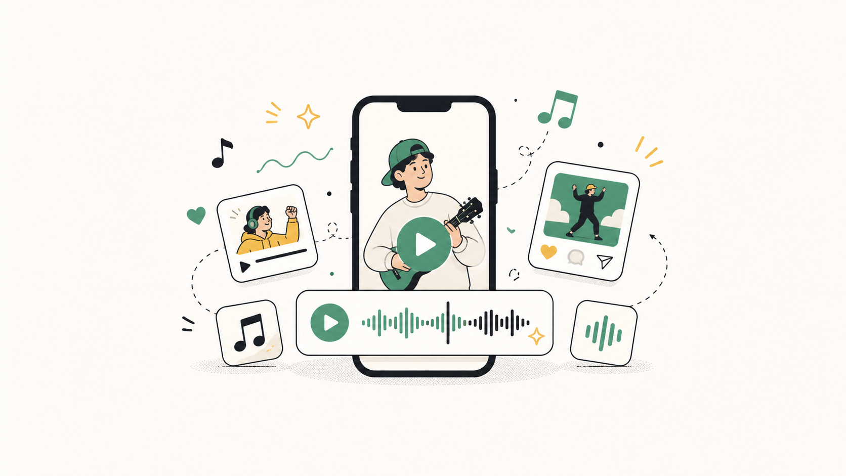 Seed Music use case for short-form creator music and reel soundtracks