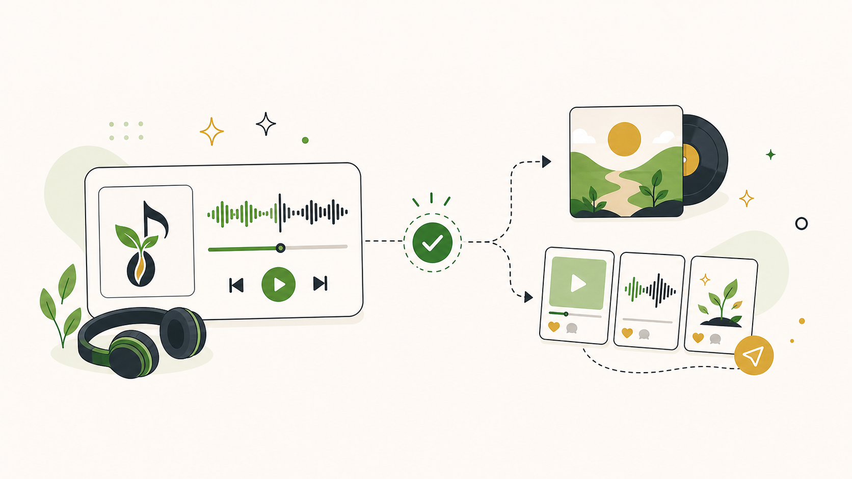 Seed Music handoff from AI music draft to release prep